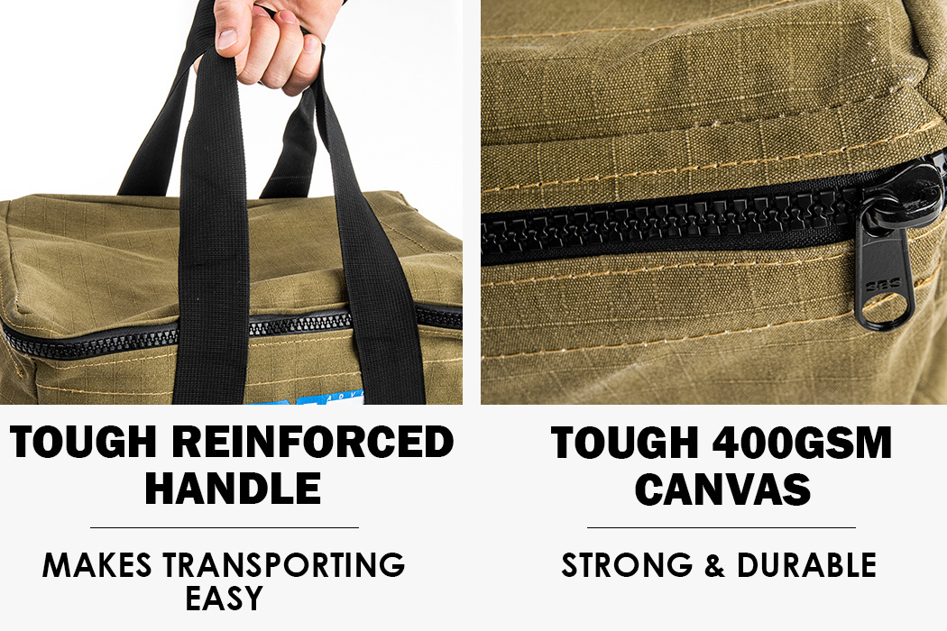 Adventure Kings Canvas Recovery Bag 400GSM 4x4 Offroad Carry Storage